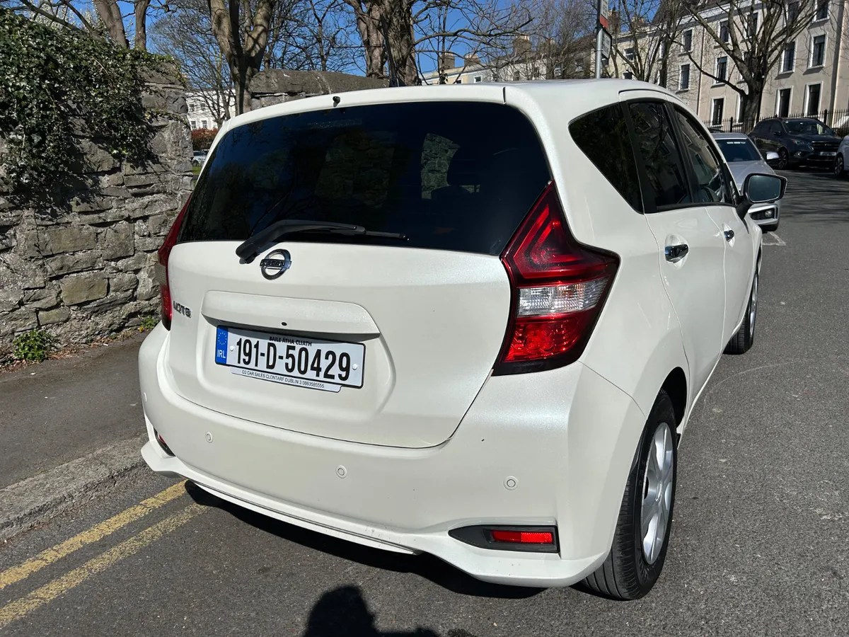 2019 NISSAN NOTE PARKING CAMERA NCT MARCH 2027 - Image 4