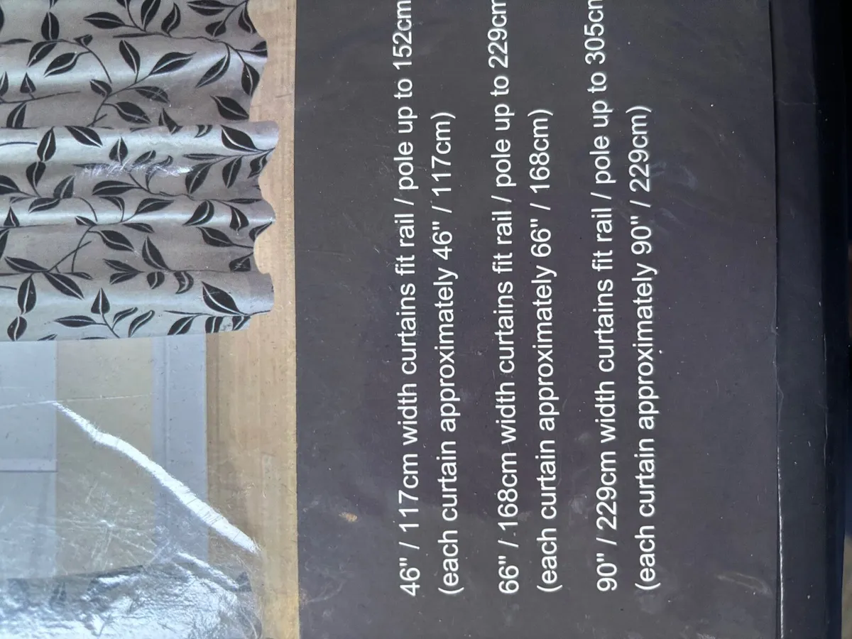 Lined ring curtains ( New ) - Image 2