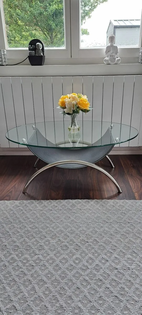 Glass Coffee Table - Image 1