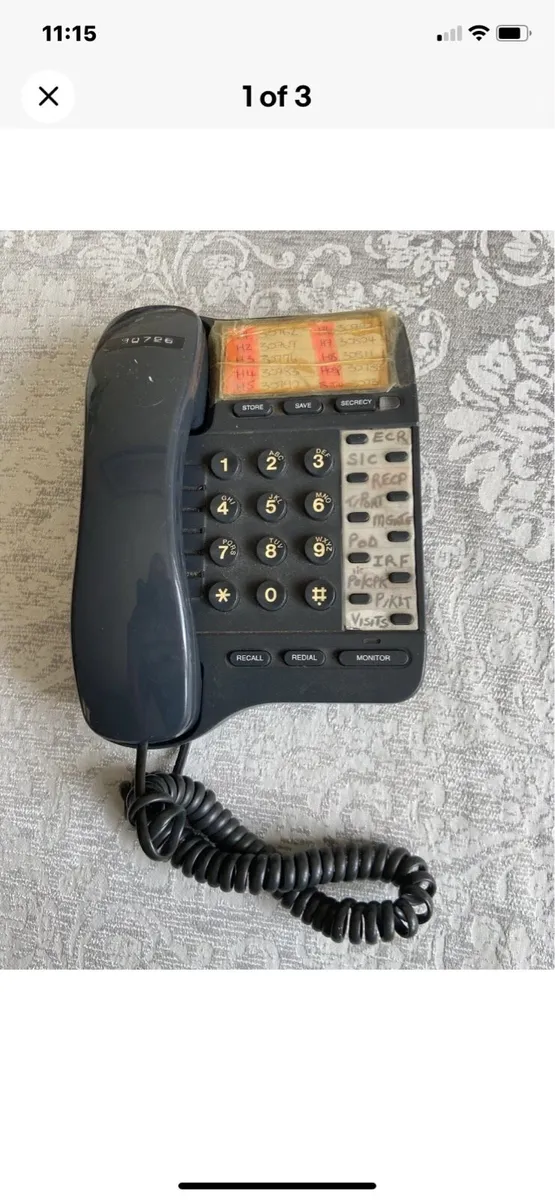 Rare Long Kesh prison phone - Image 1
