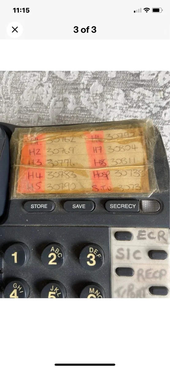 Rare Long Kesh prison phone - Image 2