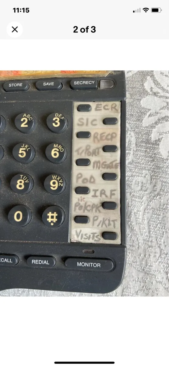 Rare Long Kesh prison phone - Image 3