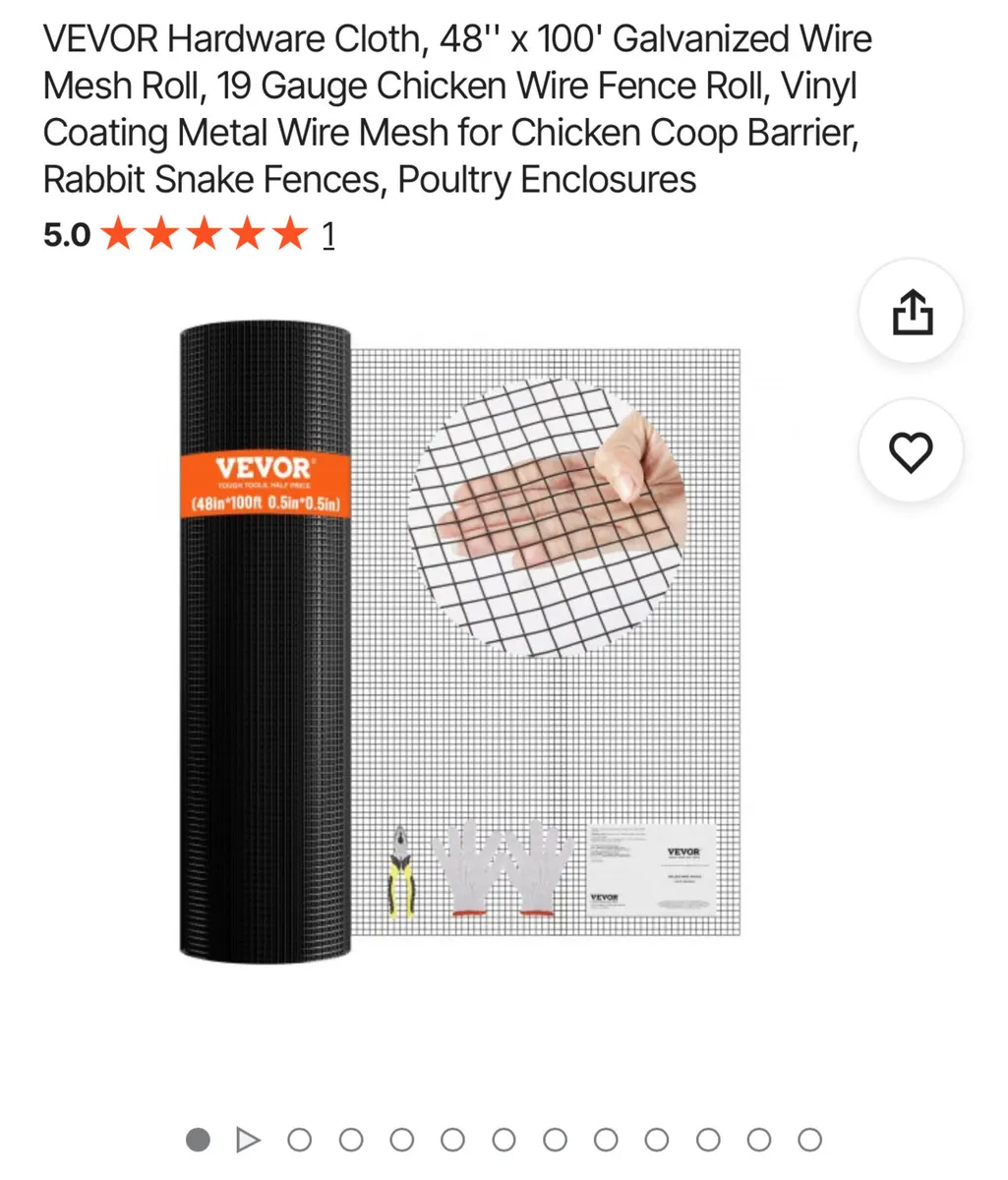 Galvanized Mesh Roll