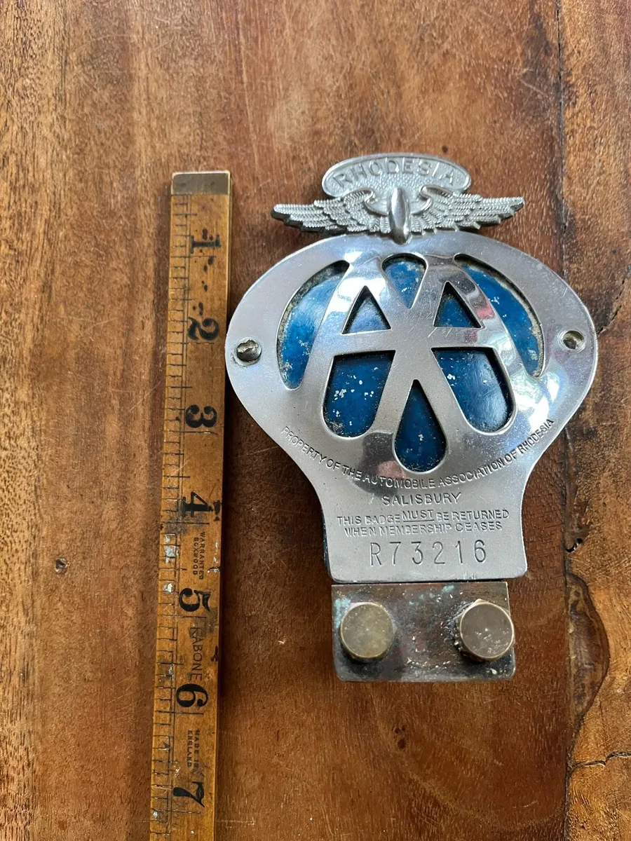 Vintage Rhodesian AA badge - Image 3