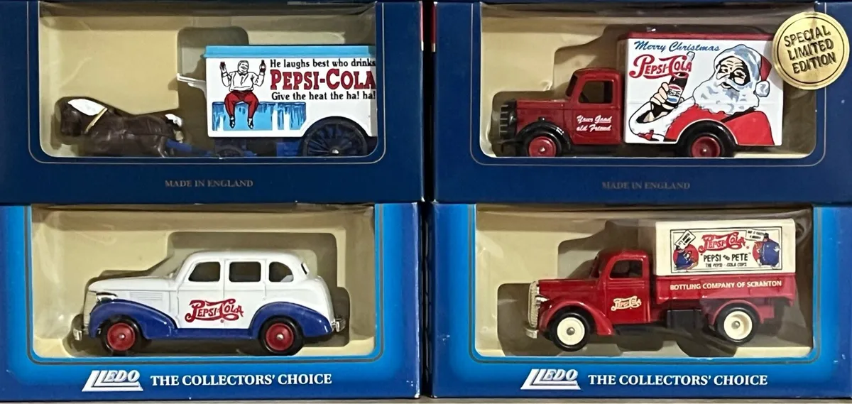 PEPSI Vintage Collectible Diecast Model Vehicles - Image 2