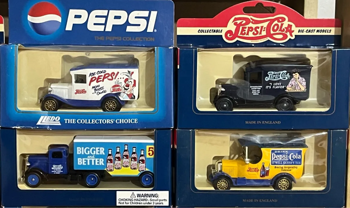 PEPSI Vintage Collectible Diecast Model Vehicles - Image 4