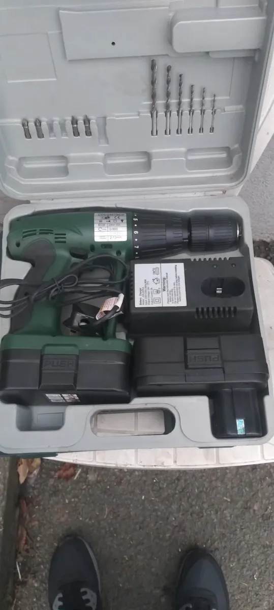 Bettery drill new in the box never used - Image 1