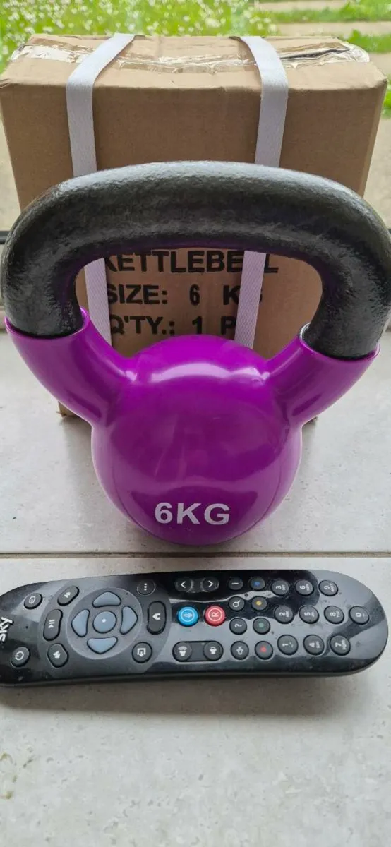 Brand new 4x cast iron kettlebells - Image 4