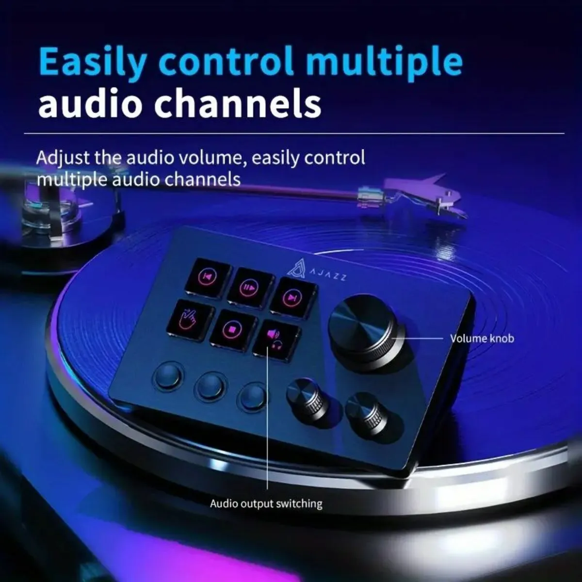 AKP03E Desktop Audio Control Panel - Image 1