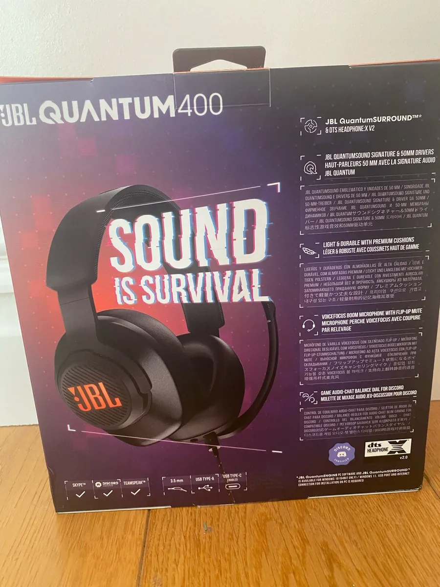 JBL Quantum 400 Gaming Headset - Image 3