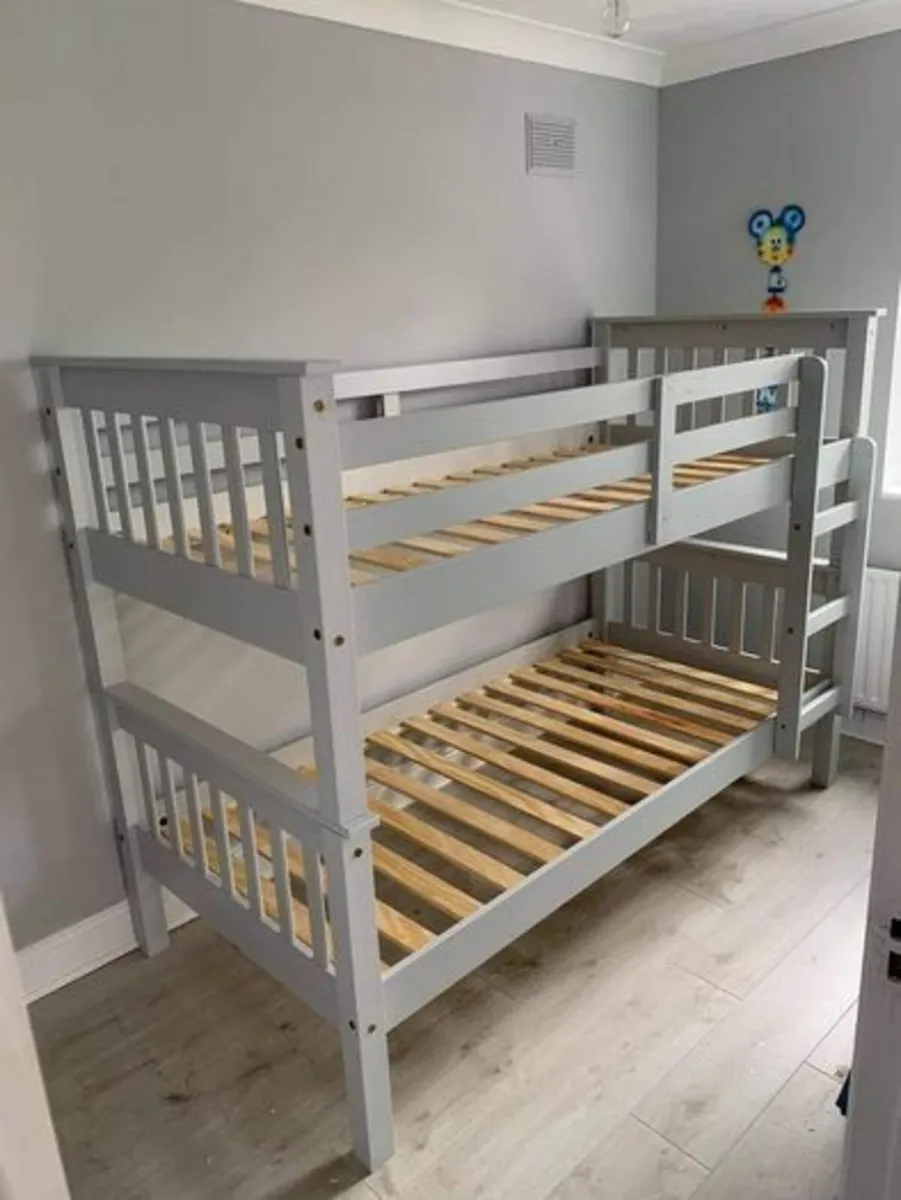 GREY SINGLE BUNK BEDS - Image 2