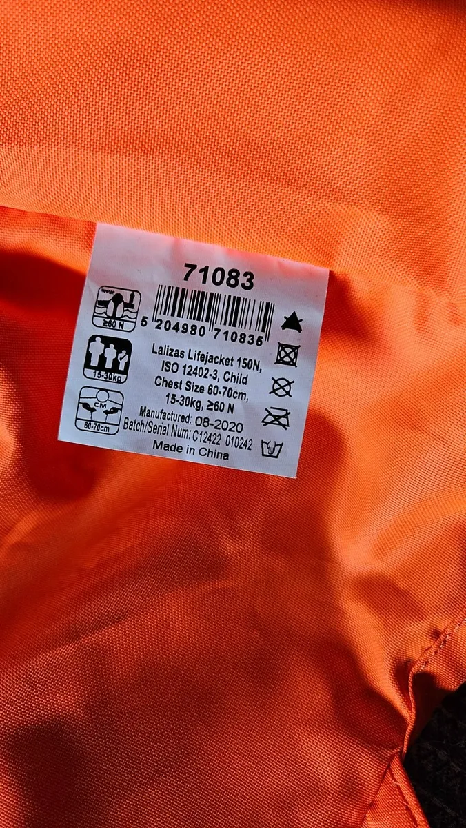 Kids life jacket - Image 3