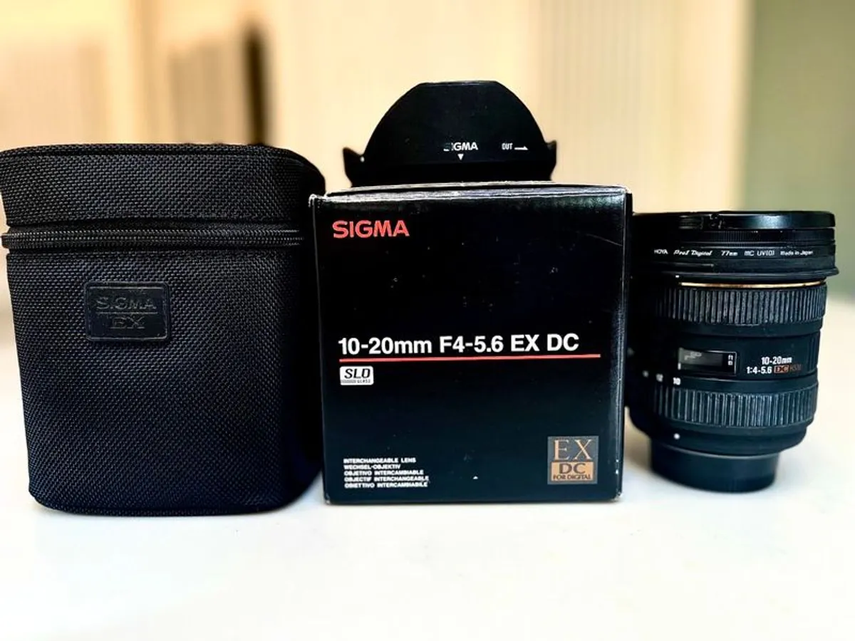 Sigma 10-20mm Nikon fit. lense - Image 1