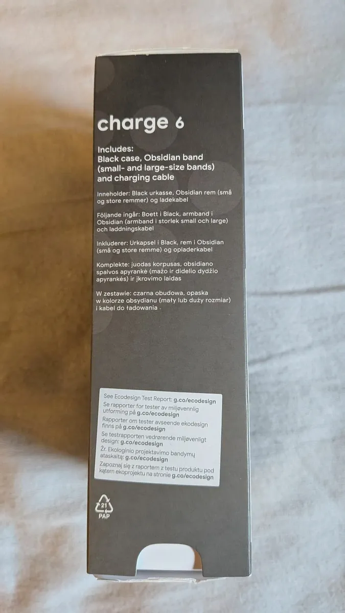 NEW Google Fitbit Charge 6 (black) - Image 4
