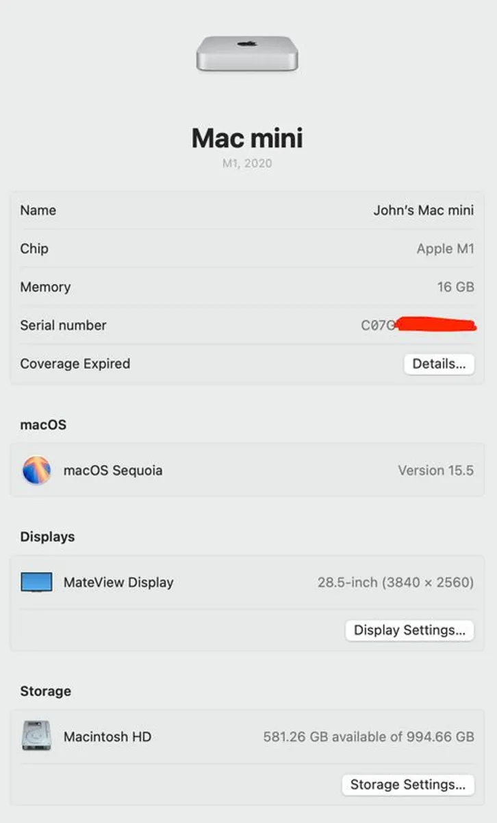 Mac Mini M1 - Image 2