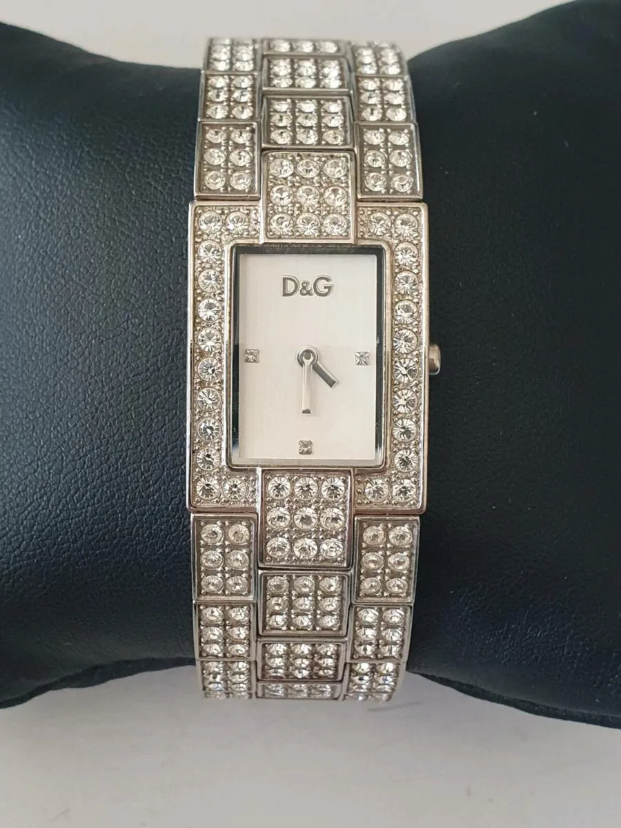 Dolce & Gabbana Crystal Watch - Image 1