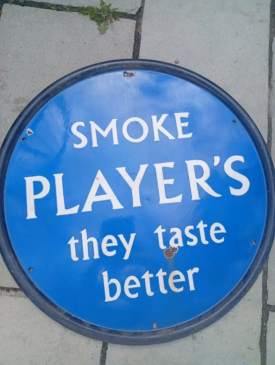 Old enamel signs - Image 2