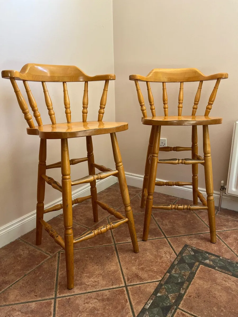 Kitchen stools x 2 - Image 1
