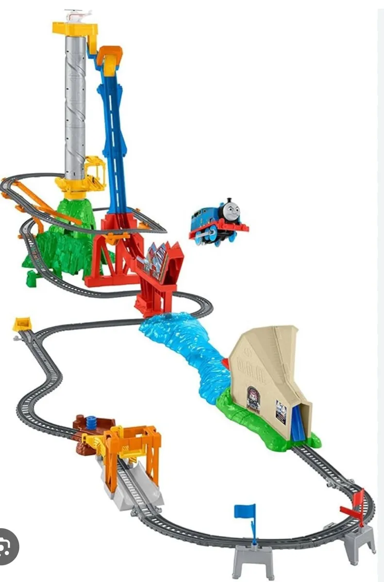 Thomas jump track and multiple trains