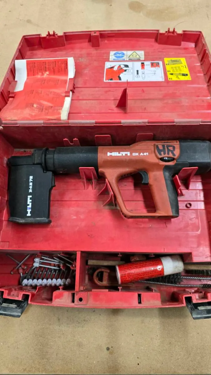 HILTI Steel shot nailer DX A41 - Image 3