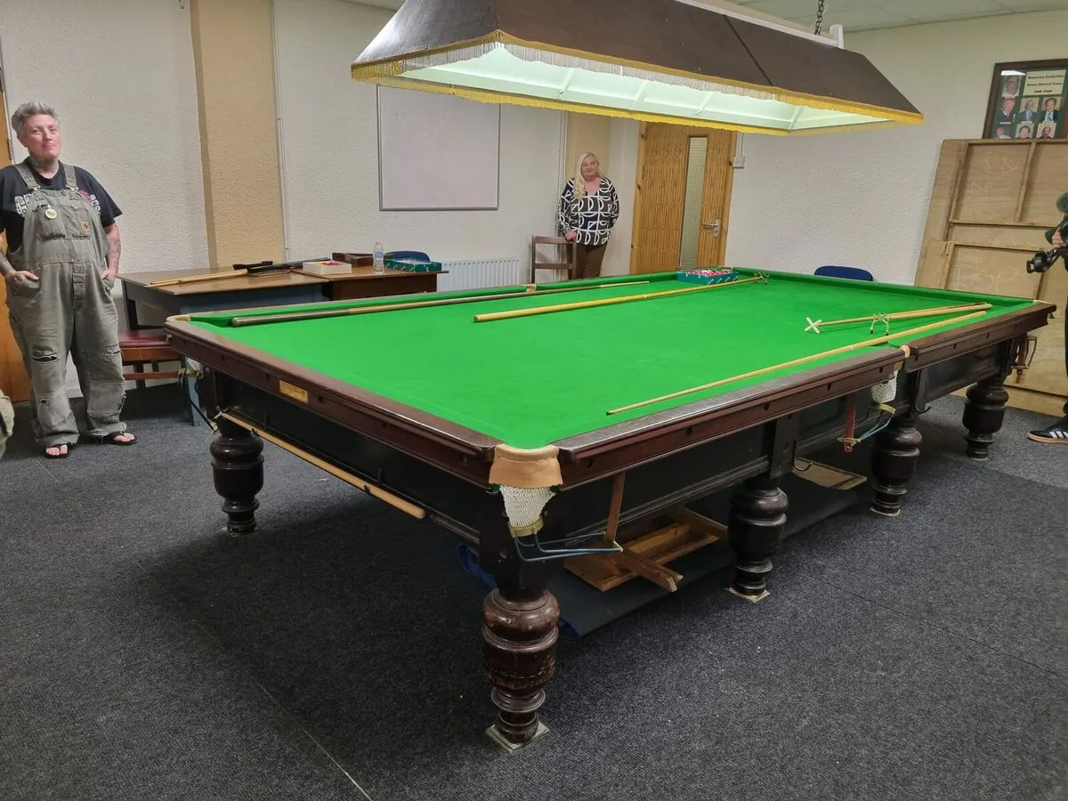 Burroughes & Watts Ltd Snooker Table (1910) - Image 3