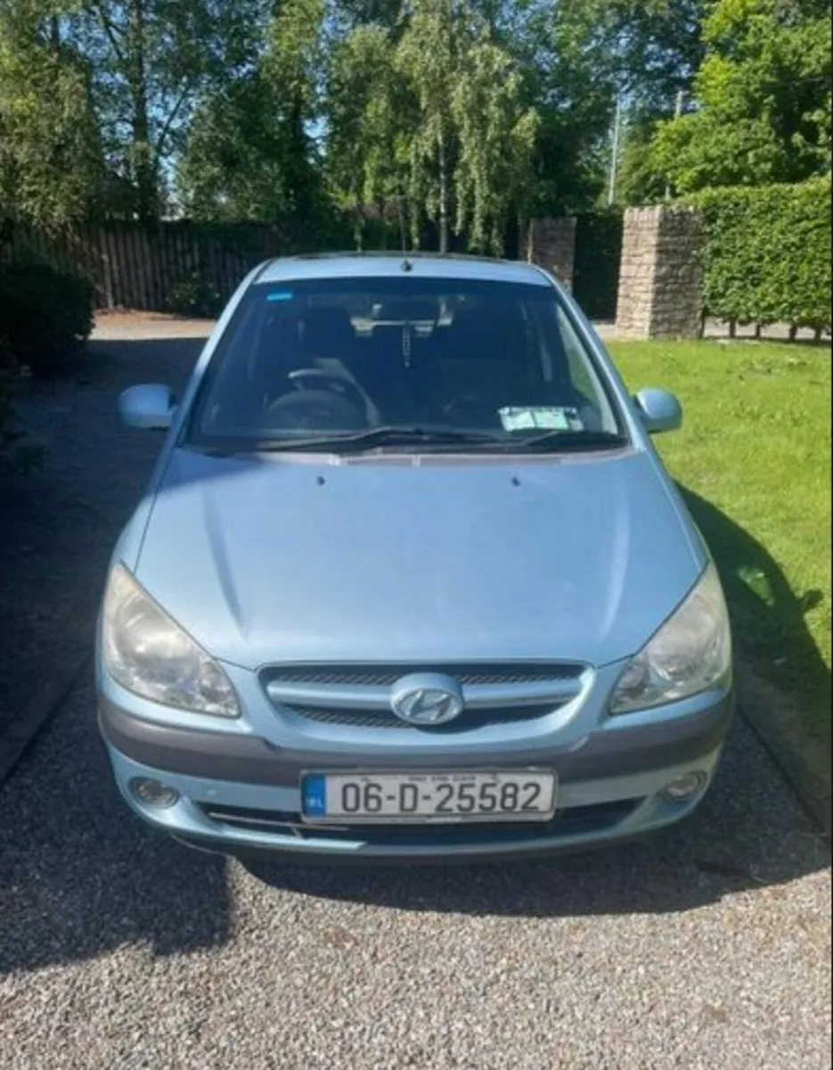 2006 hyundai getz 1.1 nct 02/26 tax 06/25 - Image 3