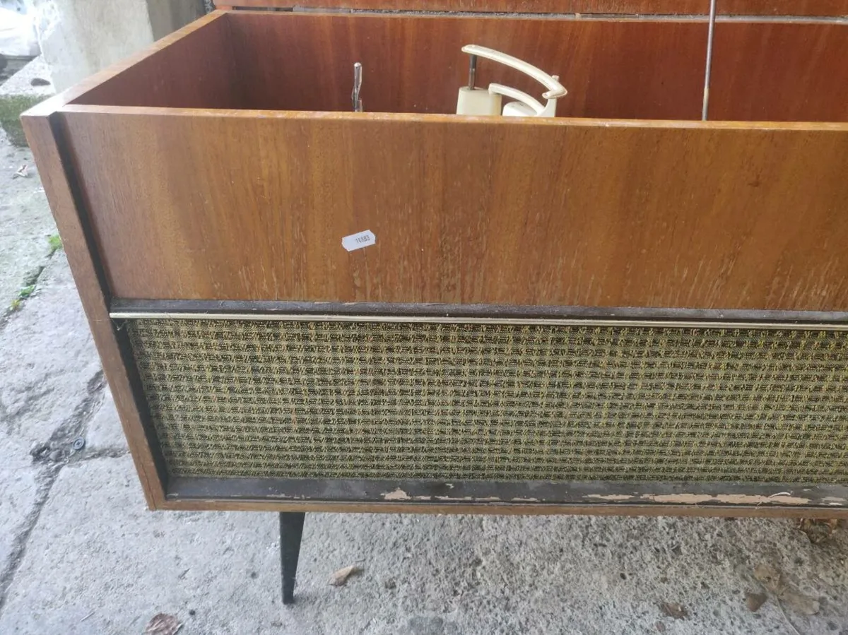 Vintage PYE Stereogram Record Player & Radio Unit - Image 2