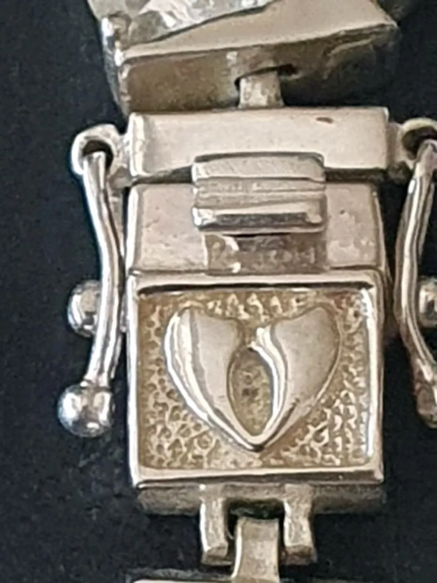 925 Silver & Crystal Tennis Bracelet - Image 2