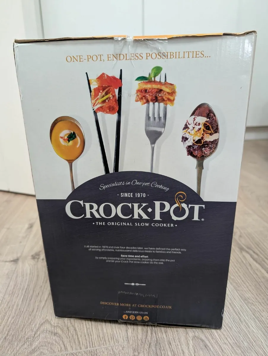 New Crockpot 6.5L Original Slow Cooker - Unopened - Image 2