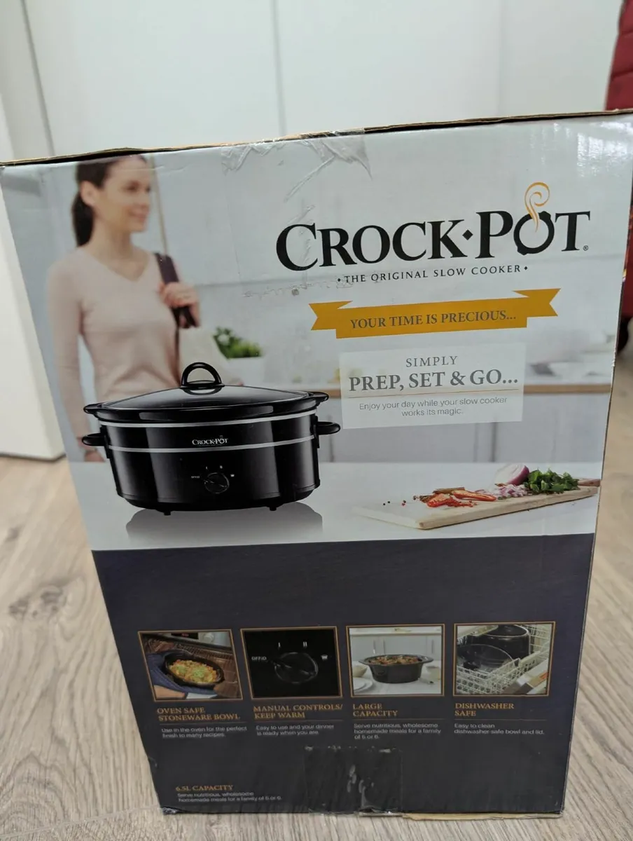 New Crockpot 6.5L Original Slow Cooker - Unopened - Image 3
