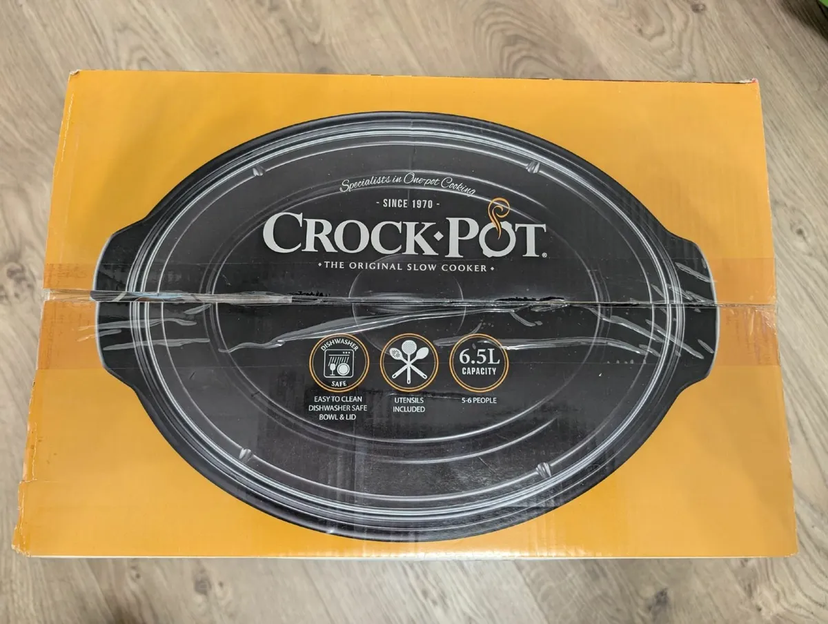 New Crockpot 6.5L Original Slow Cooker - Unopened - Image 4