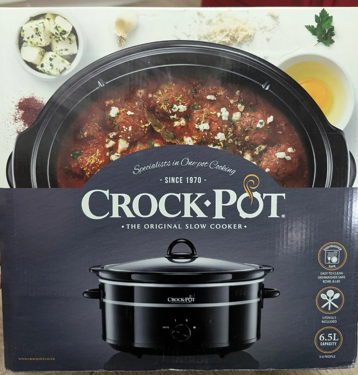 New Crockpot 6.5L Original Slow Cooker - Unopened - Image 1