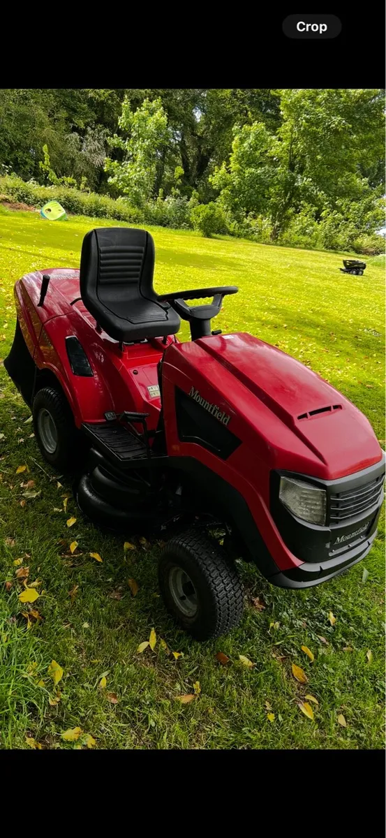 mountfield ride on mower - Image 1