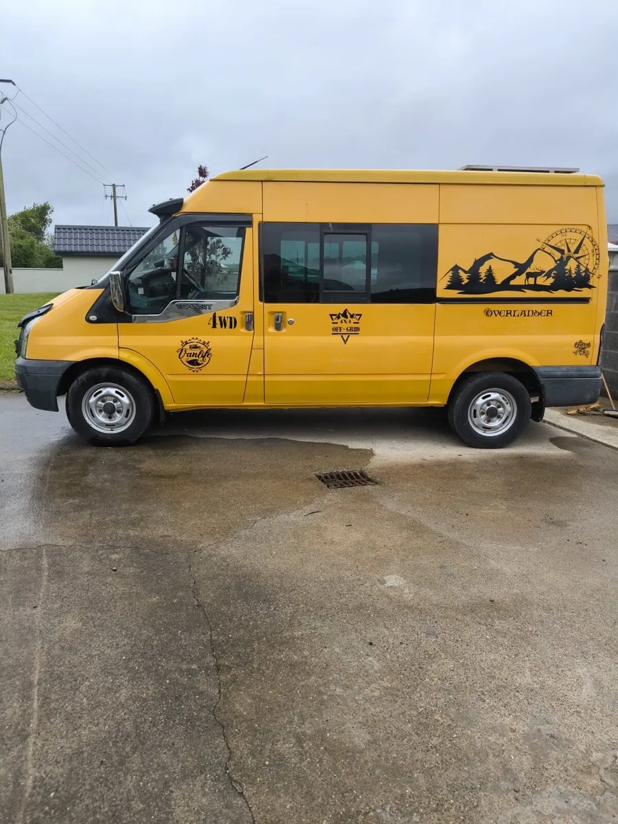 Ford transit 4x4 overlander camper - Image 1