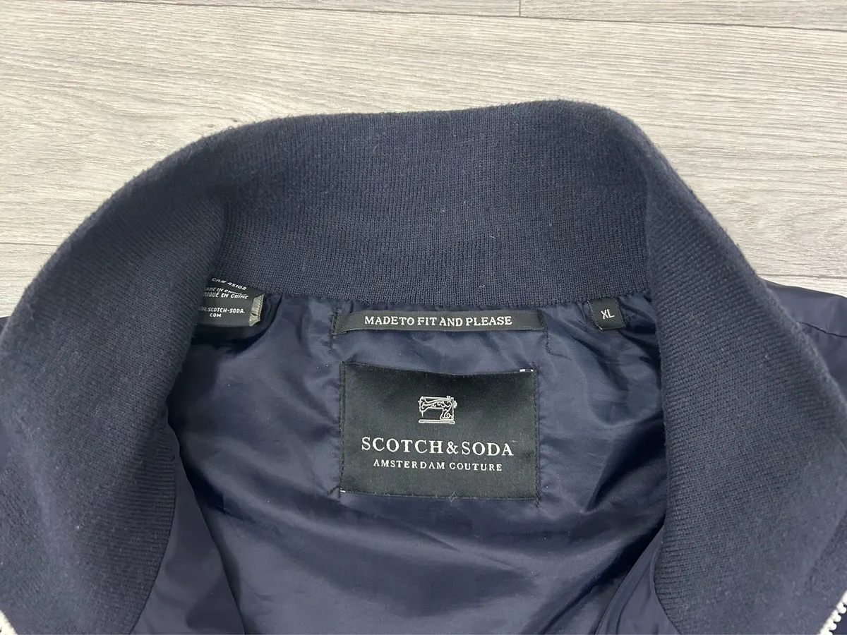 Scotch & Soda Amsterdam Bomber Jacket Mens XL - Image 4