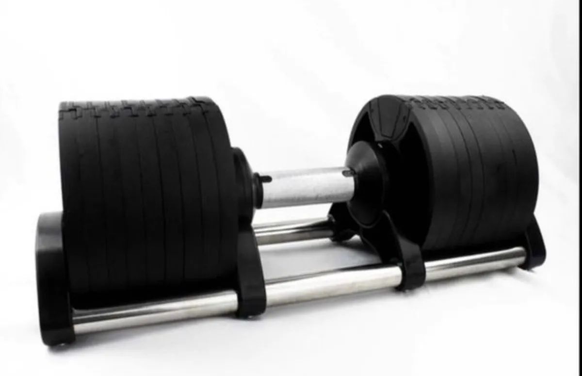 Adjustable dumbbell 32kg (new) - Image 2