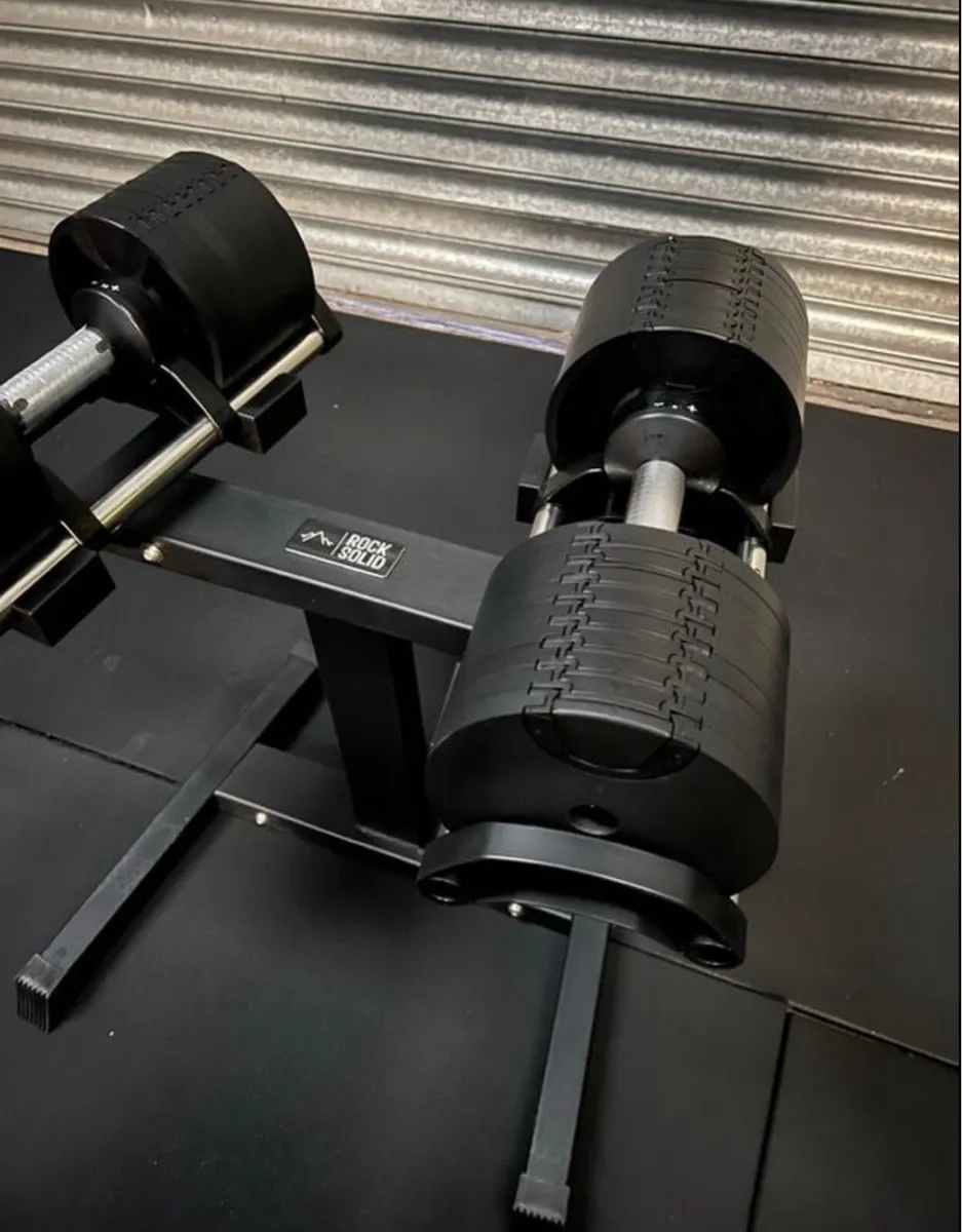Adjustable dumbbell 32kg (new) - Image 4