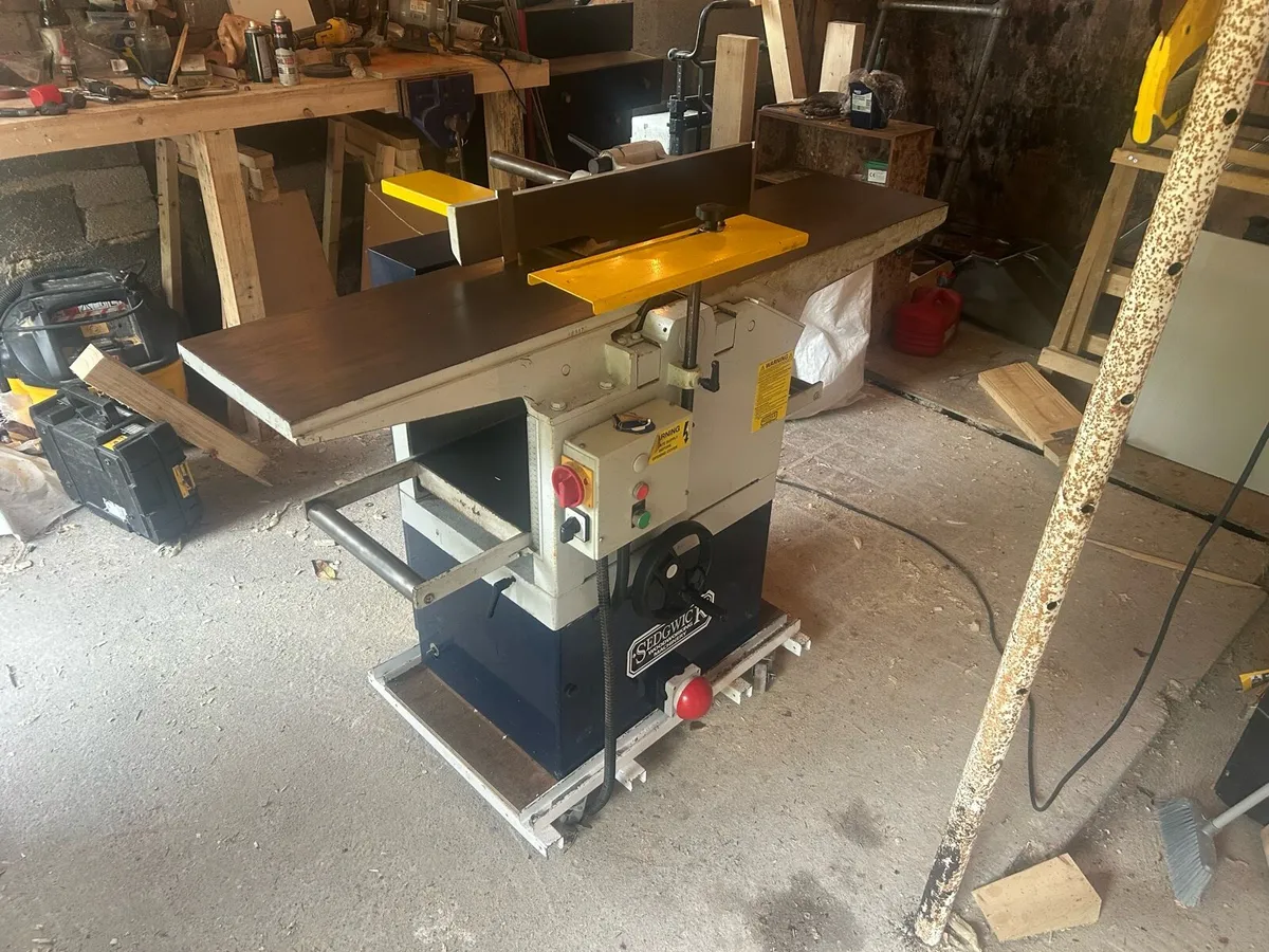 Sedgwick MB Planer/Thicknesser 12x9 (308x230) 3 ph - Image 1