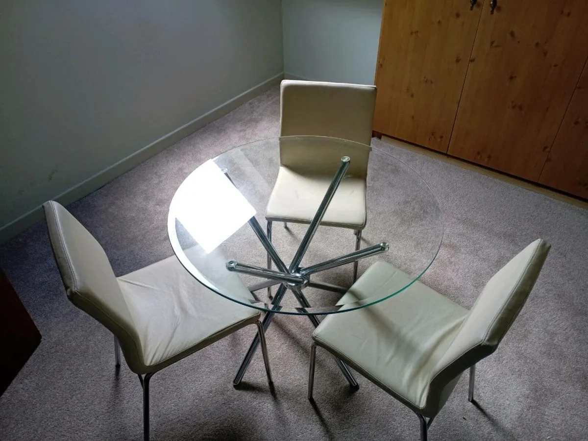 Table and chairs