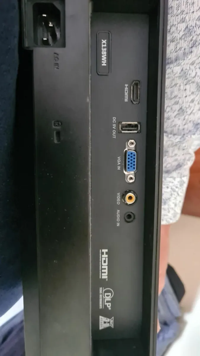 Acer X138WH Projector – 3700 ANSI lumens,New Lamp - Image 4