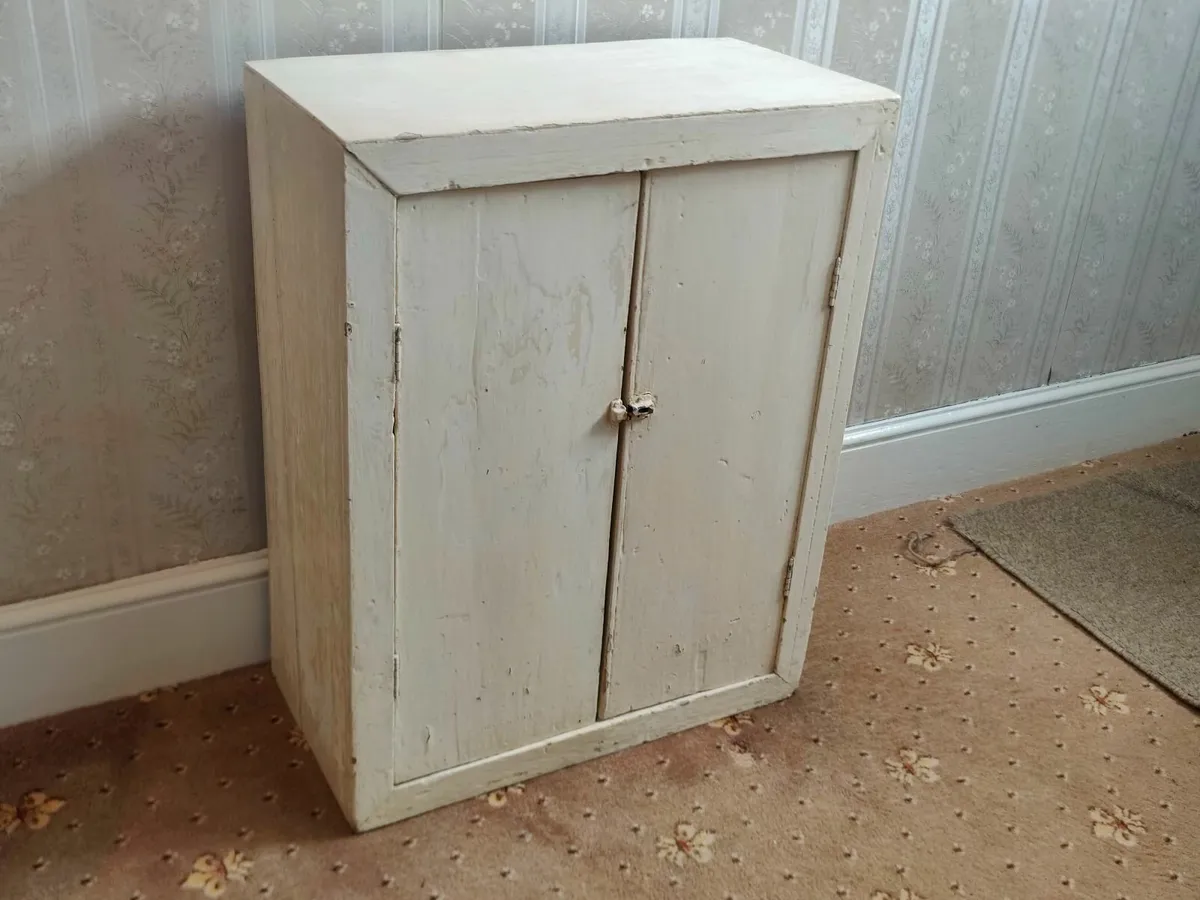[Price drop] Compact Rustic Cabinet Bedside Locker - Image 1
