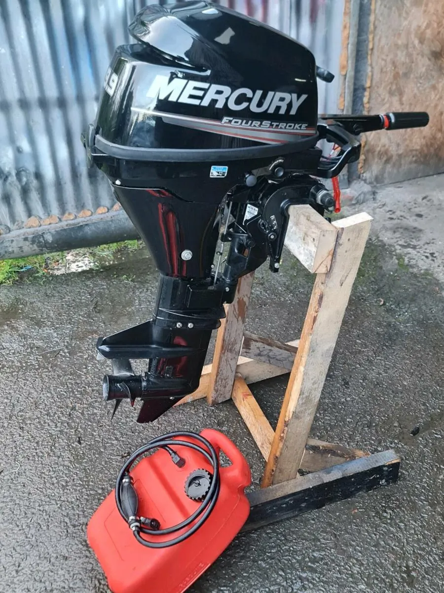 2015 Mercury F9.9 MH outboard - Image 1