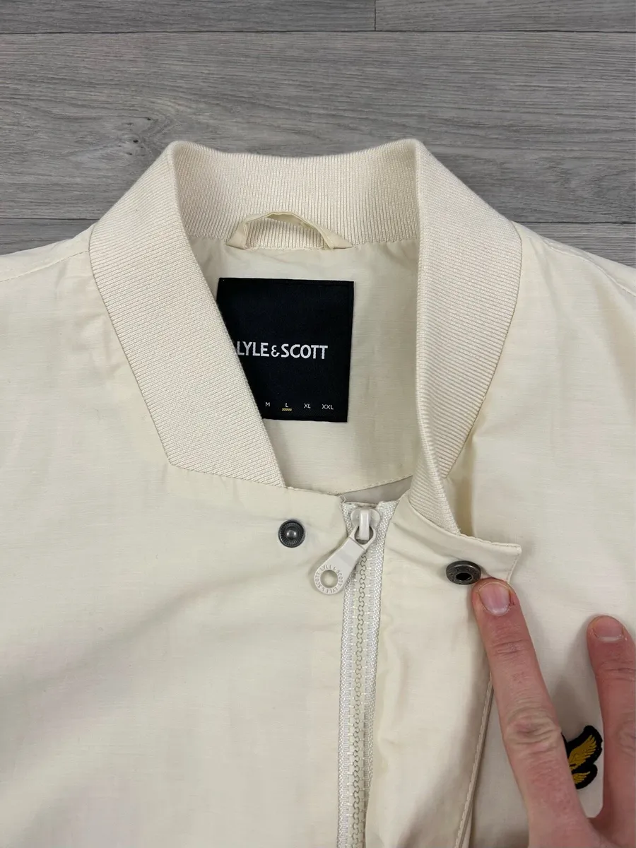 Lyle & Scott Bomber Jacket Mens Large - Image 3