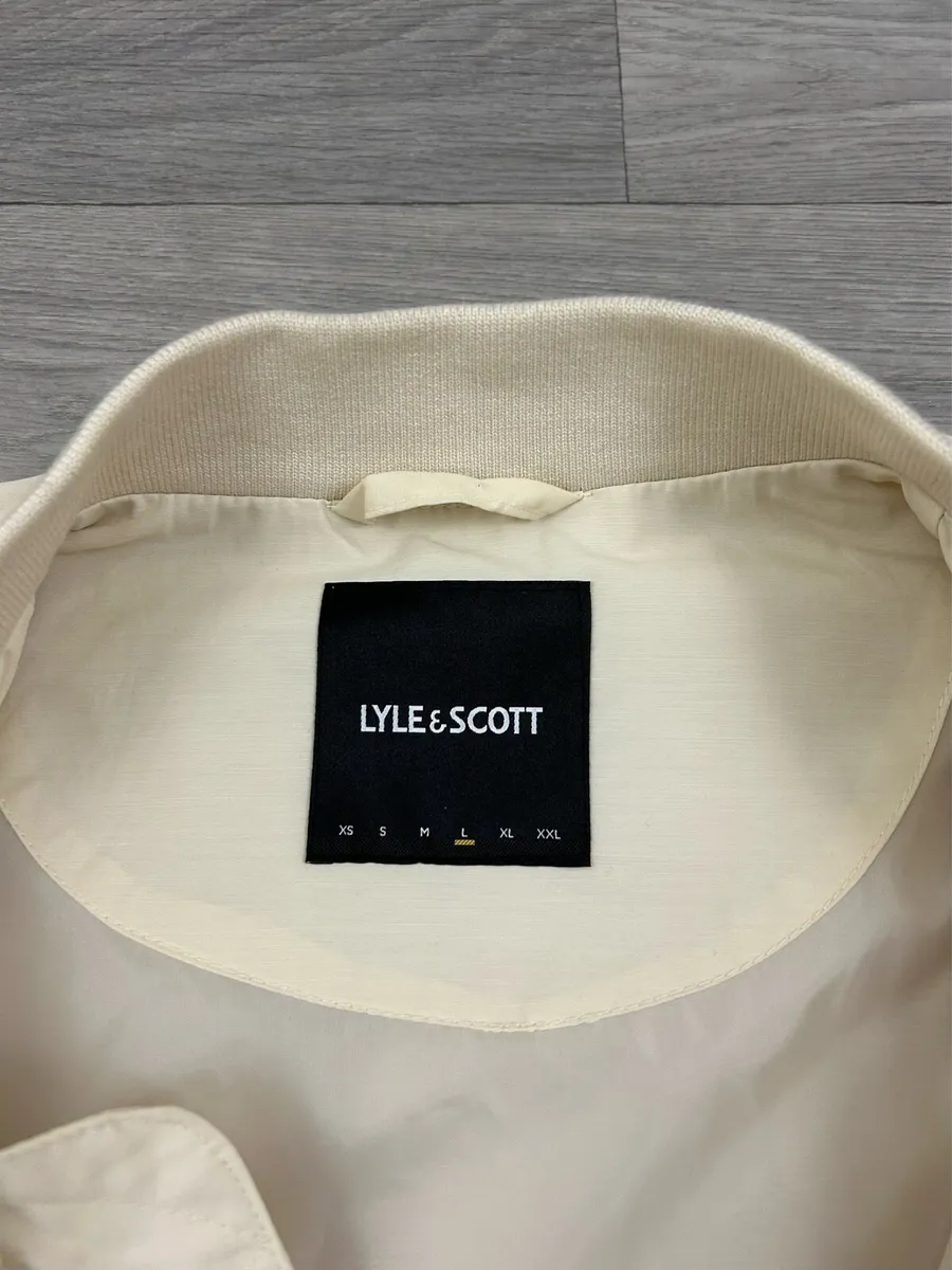 Lyle & Scott Bomber Jacket Mens Large - Image 4
