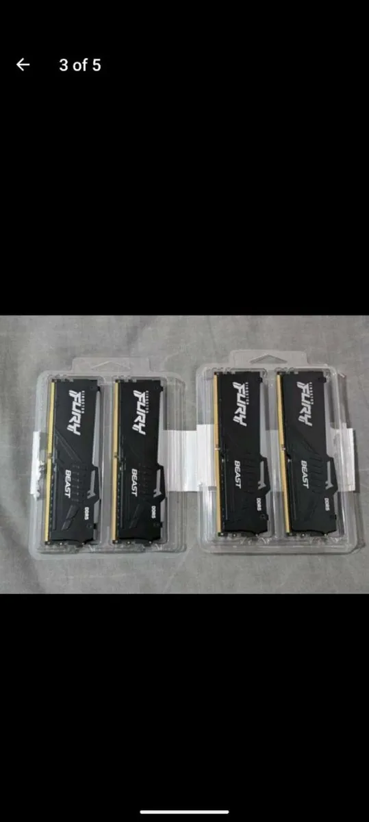 Kingston Fury Beast 4x8GB 4800MHz DDR5 - Image 3