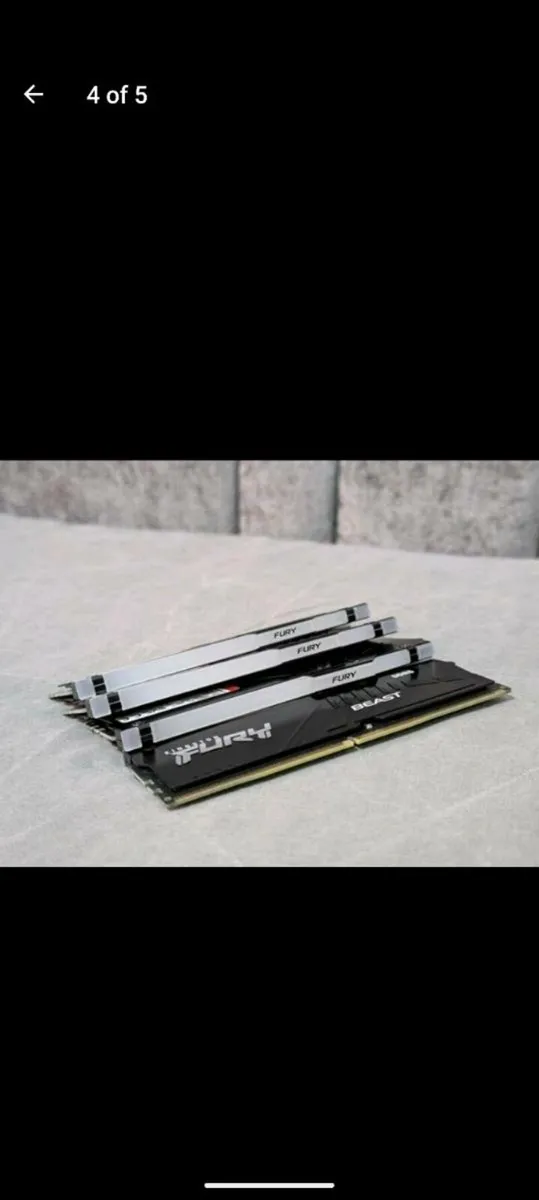 Kingston Fury Beast 4x8GB 4800MHz DDR5 - Image 4