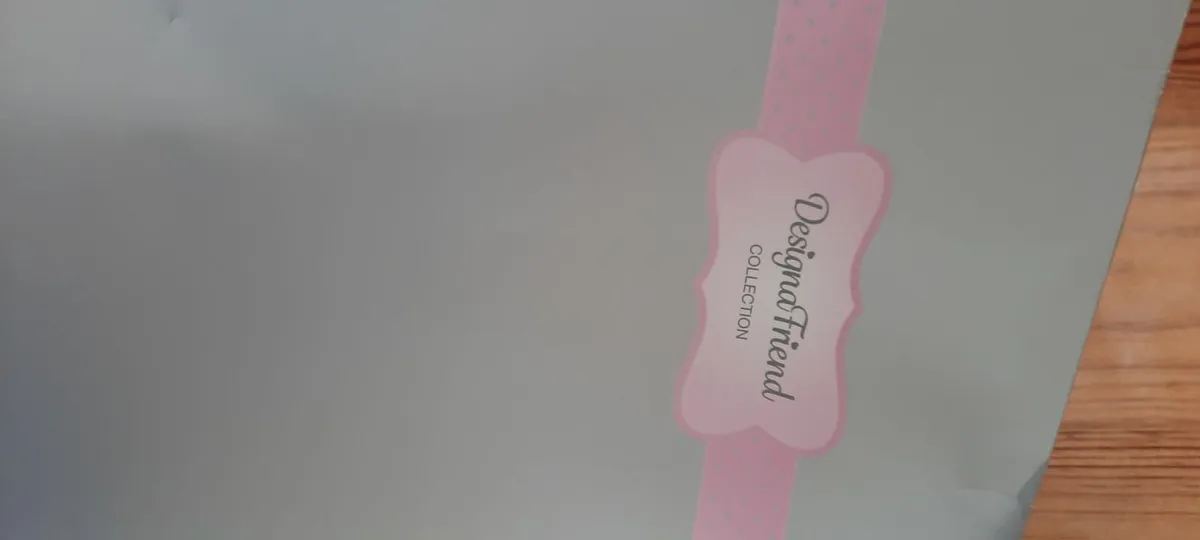NEW- Designafriend doll in box with various outfit - Image 2
