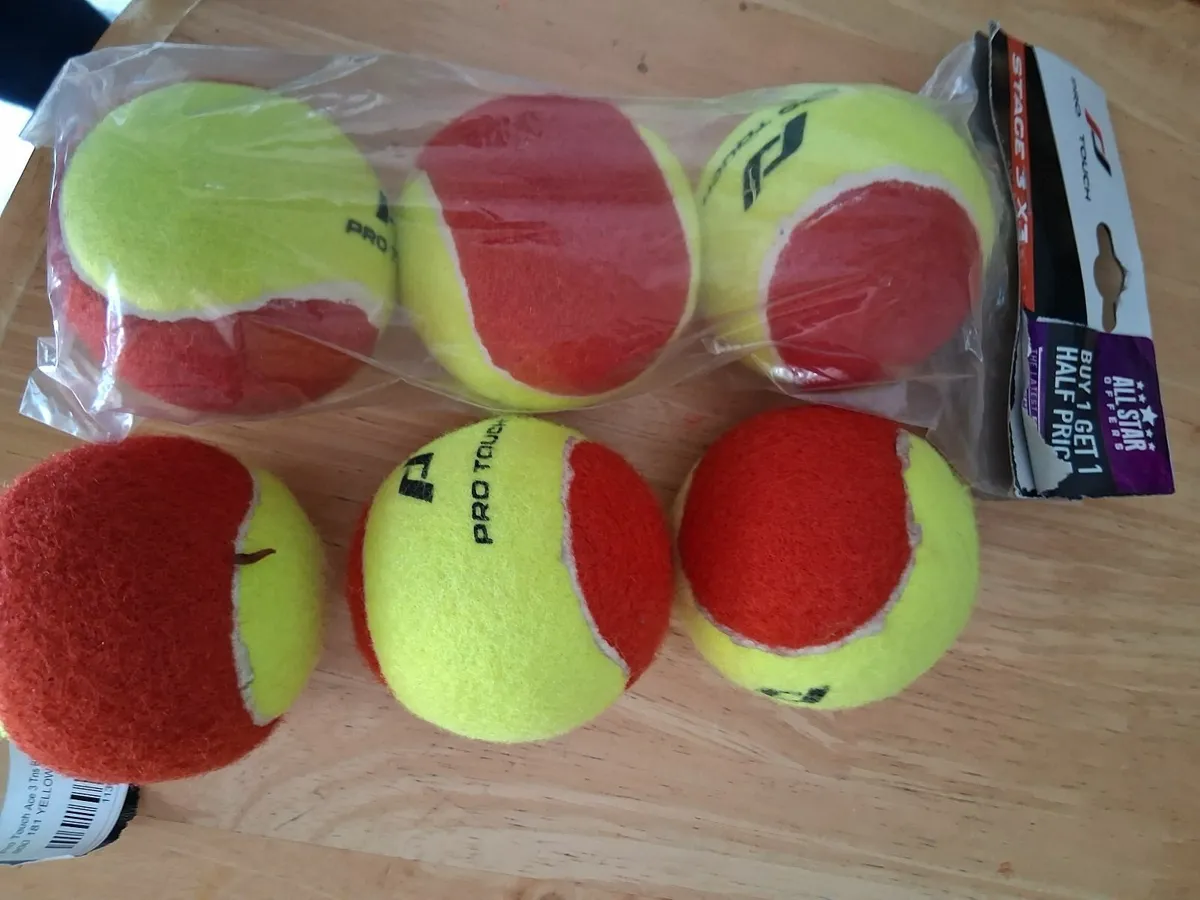 TENNIS RACKET AND BALLS - Image 3