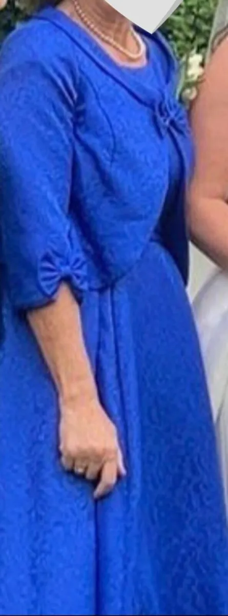 Mother of the Bride Outfit - Cobalt Blue - Image 2