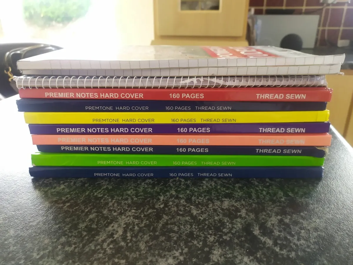 A4 Writing books and pads ,unused. - Image 1
